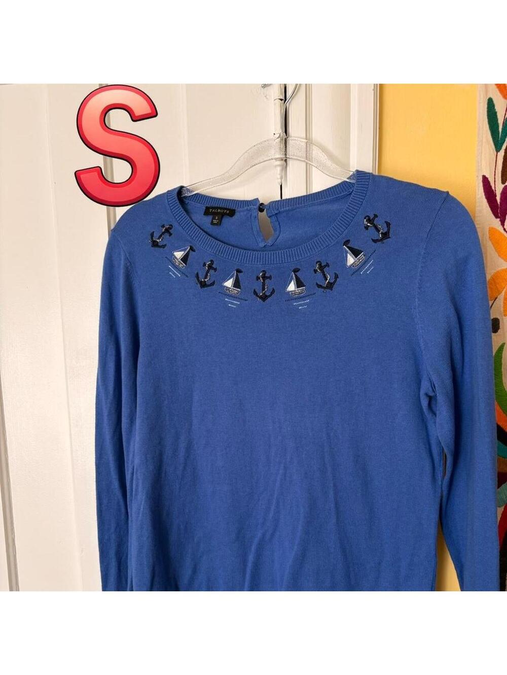 Talbots Blue sweater